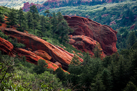 "Stripes of Stone" (Red Rock Canyon, Colorado Springs, CO)