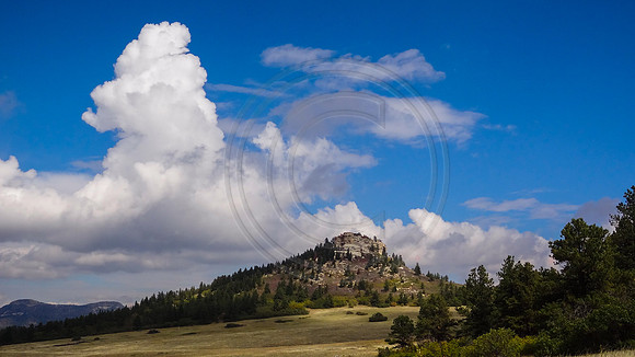 Eagle Pass Trail, Spruce Mountain, storm