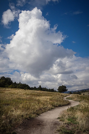 Eagle Pass Trail, Spruce Mountain, storm