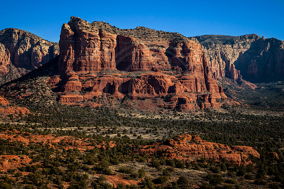 “High Desert Castles” (Cathedral Rock, Sedona, Coconino National Forest, Arizona)