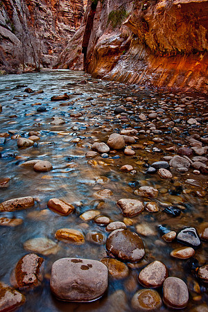 Entrance to the Narrows, Virgin River, Zion National Park