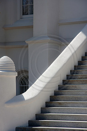 Mormon temple stairs, Saint George