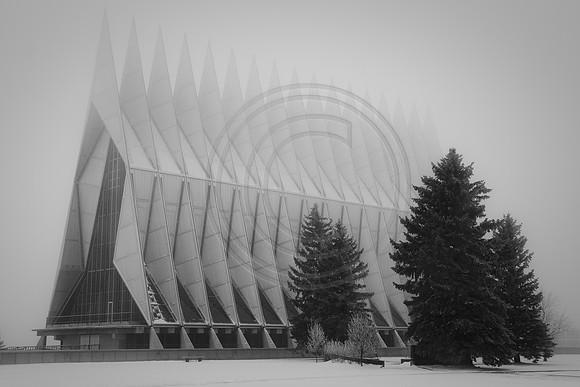 US Air Force Academy chapel, Colorado Springs