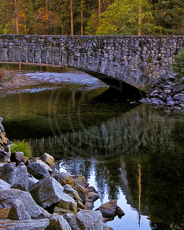 Bridge over Merced River, Yosemite National Park