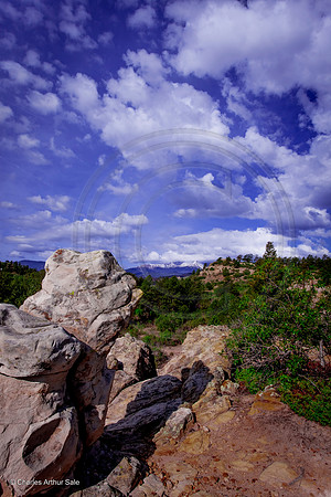 "Rock and Sky" (Hummingbird Trail, Ute Valley, Colorado Springs