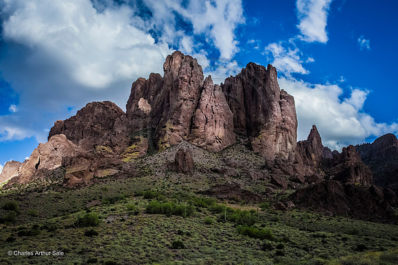 Superstition Mountain, Superstition Wilderness, Tonto National Forest, Arizona